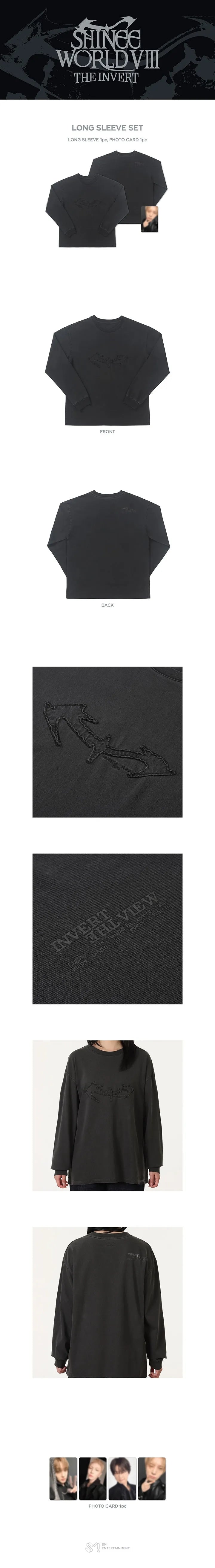 SHINee - LONG SLEEVE SET - The Trilogy I - 2026 SHINee WORLD VIII : [THE INVERT]