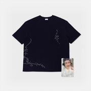 RED VELVET - T-SHIRT SET_NIGHT ver. [FANCON : A DAY IN RED & VELVET_MD]
