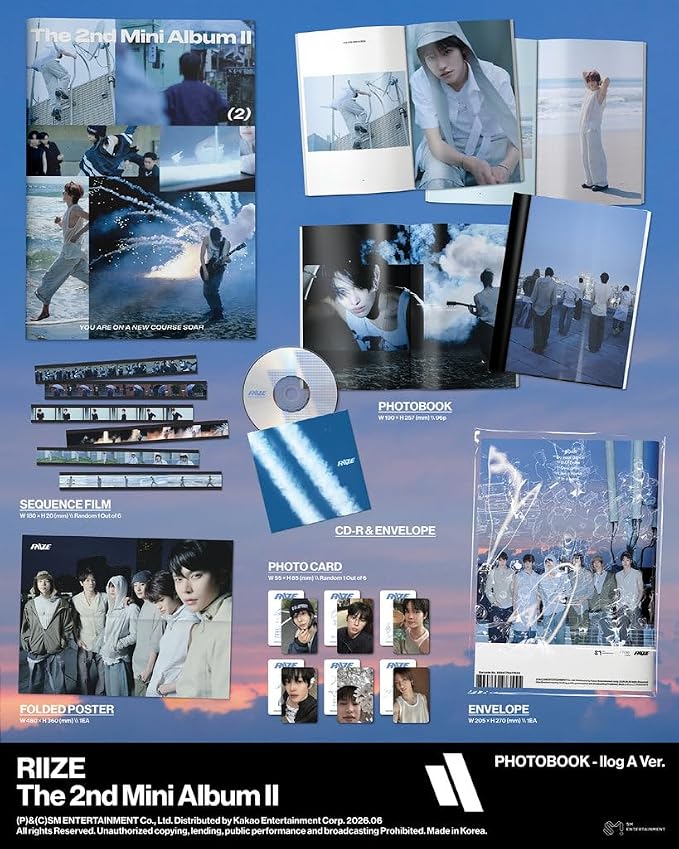 RIIZE - 2ND MINI ALBUM [II] (PHOTOBOOK VER.)