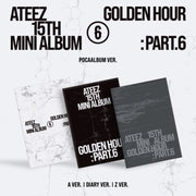 ATEEZ - 15TH MINI ALBUM [GOLDEN HOUR : PART.6] (POCAALBUM) (A1-6B13-128) - image 1 [a1138045a0b5]
