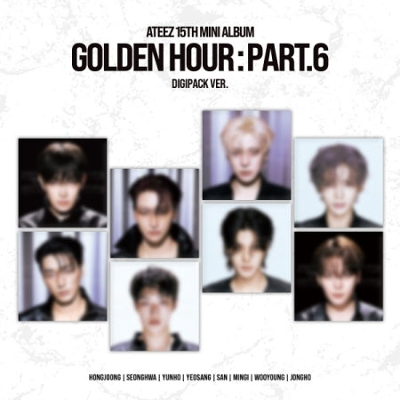 ATEEZ - 15TH MINI ALBUM [GOLDEN HOUR : PART.6] (DIGIPACK VER.) (A1-6B13-135) - image 1 [75d53c966cf1]