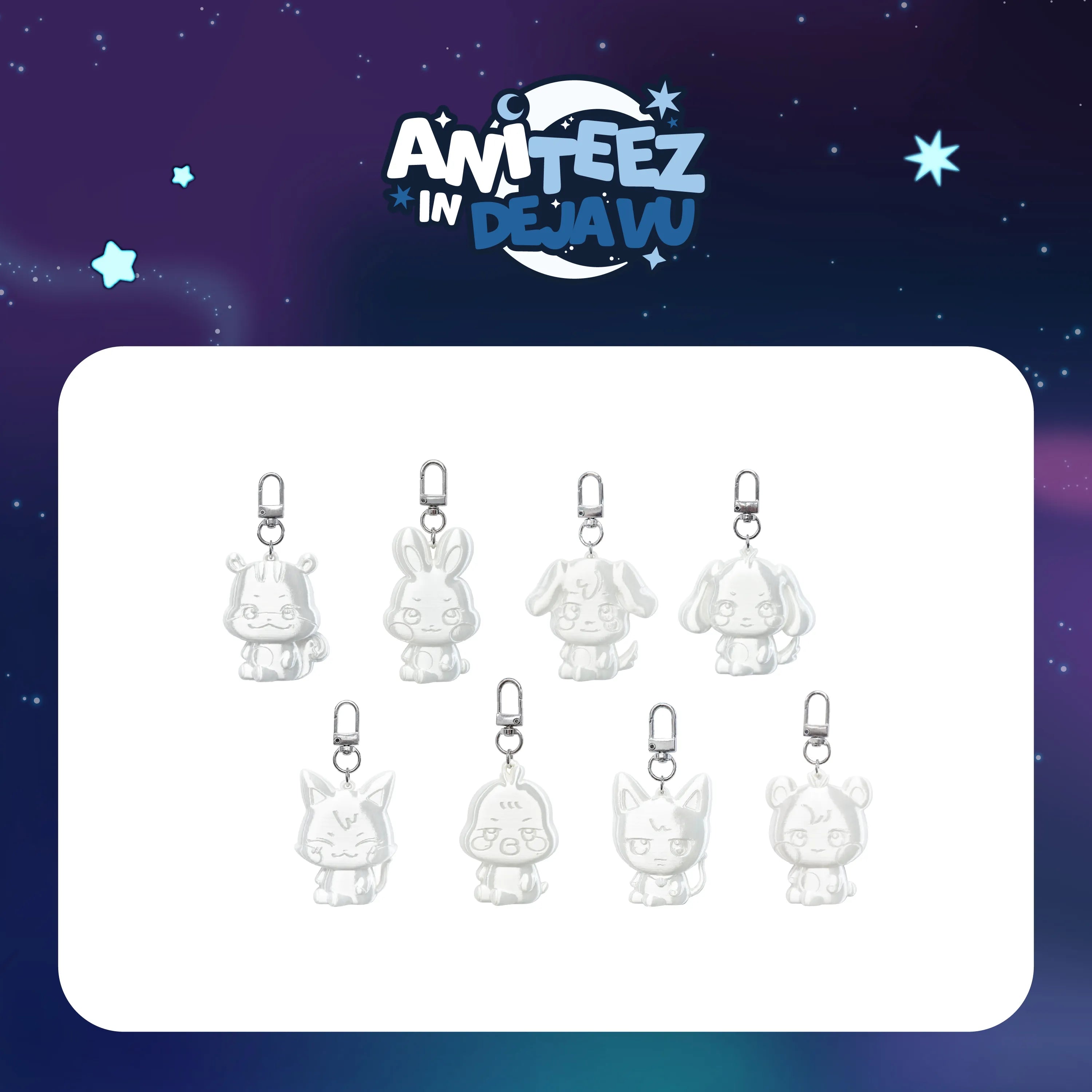 ATEEZ - CAN OPENER KEYRING - X ANITEEZ POP-UP [ANITEEZ IN DEJAVU] MD (A1-6B14-218) - image 1