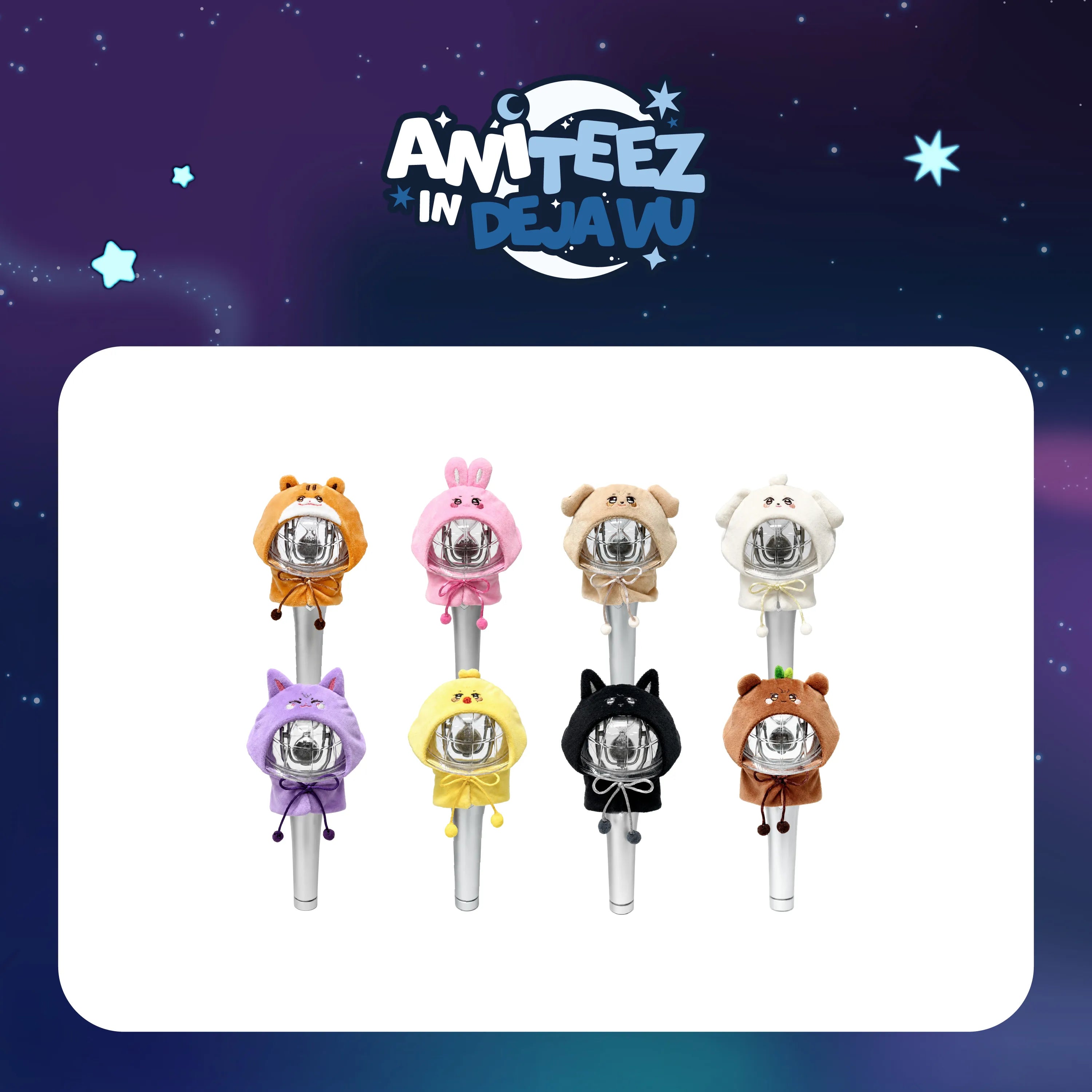 ATEEZ - LIGHT STICK COVER - X ANITEEZ POP-UP [ANITEEZ IN DEJAVU] MD (A1-6B14-281) - image 1