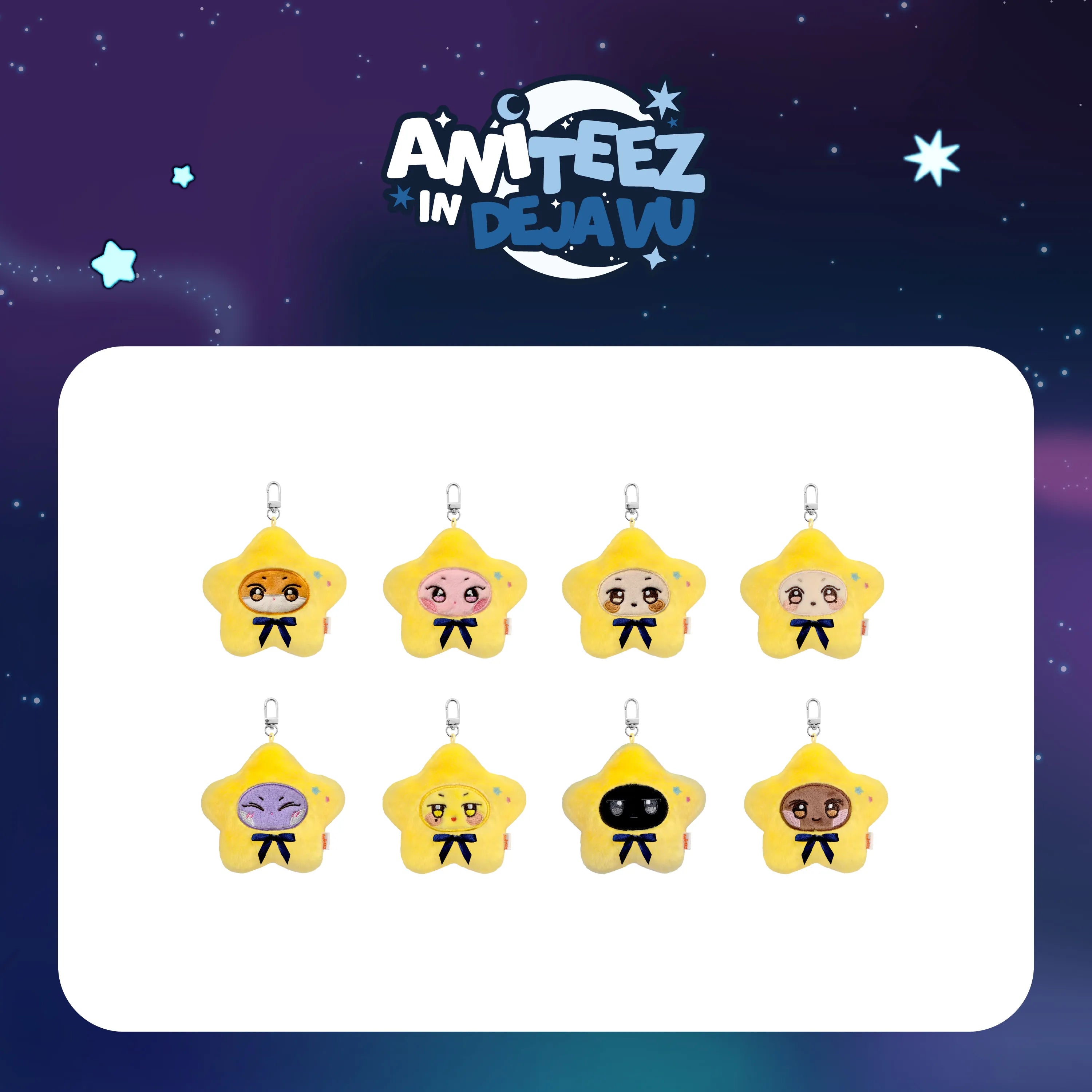 ATEEZ - STAR ANITEEZ KEYRING - X ANITEEZ POP-UP [ANITEEZ IN DEJAVU] MD (A1-6B14-289) - image 1