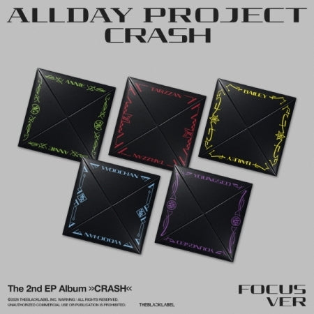 ALLDAY PROJECT - THE 2ND EP ALBUM [CRASH] FOCUS VER. (A13-6928-106) - image 1 [6c362573cfc7]