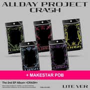 ALLDAY PROJECT - The 2nd EP Album 'CRASH' (LITE ver.) + MAKESTAR POB (A13-6929-202) - image 1 - POB cover