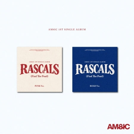 AM8IC - 1ST SINGLE ALBUM [RASCALS] (FIND THE PEARL) (A16-6A30-101) - image 1 [f80ff8751c1b]