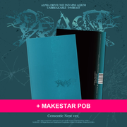 ALPHA DRIVE ONE - 2ND MINI ALBUM (Cementic Nest ver.) + MAKESTAR POB (A18-6827-202) - image 1 - POB cover