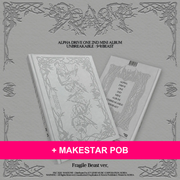 ALPHA DRIVE ONE - 2ND MINI ALBUM (Fragile Beast Ver.) + MAKESTAR POB (A18-6827-203) - image 1 - POB cover