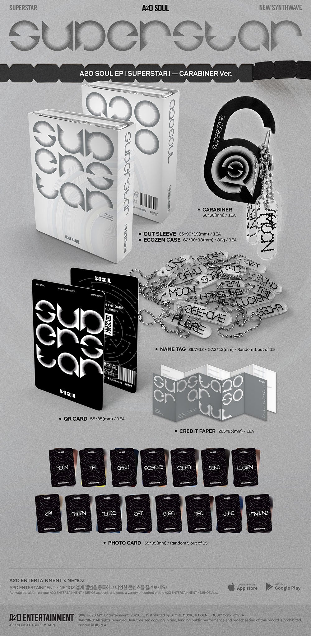 A2O SOUL - EP [SUPERSTAR] (CARABINER VER.)
