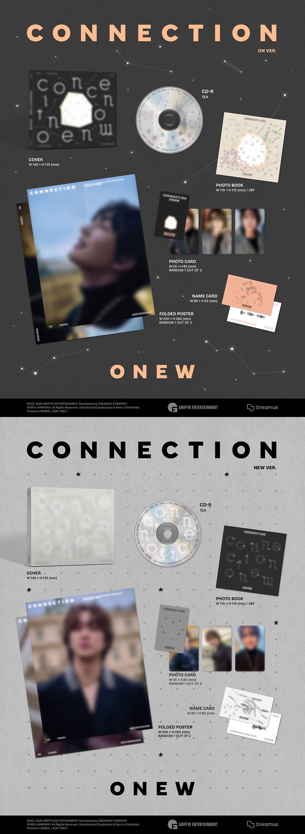 ONEW (SHINEE) -  CONNECTION (Digipack Ver.) [4TH MINI ALBUM]