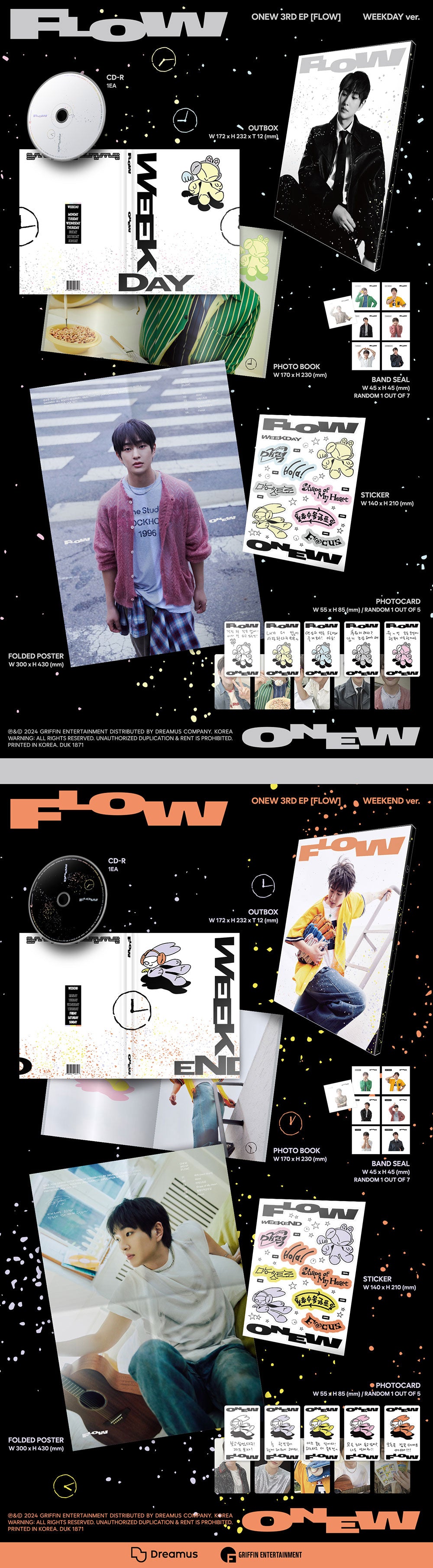 ONEW (SHINee) - FLOW (3RD MINI ALBUM)