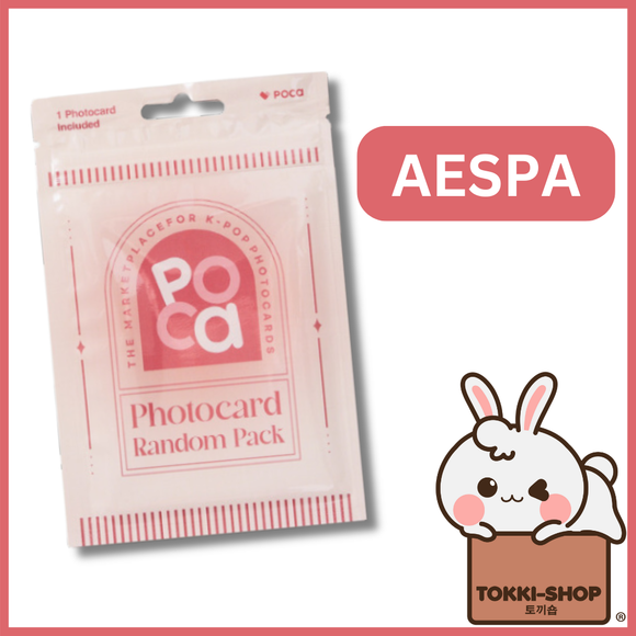 AESPA - POCAMARKET RANDOM PHOTOCARD PACK