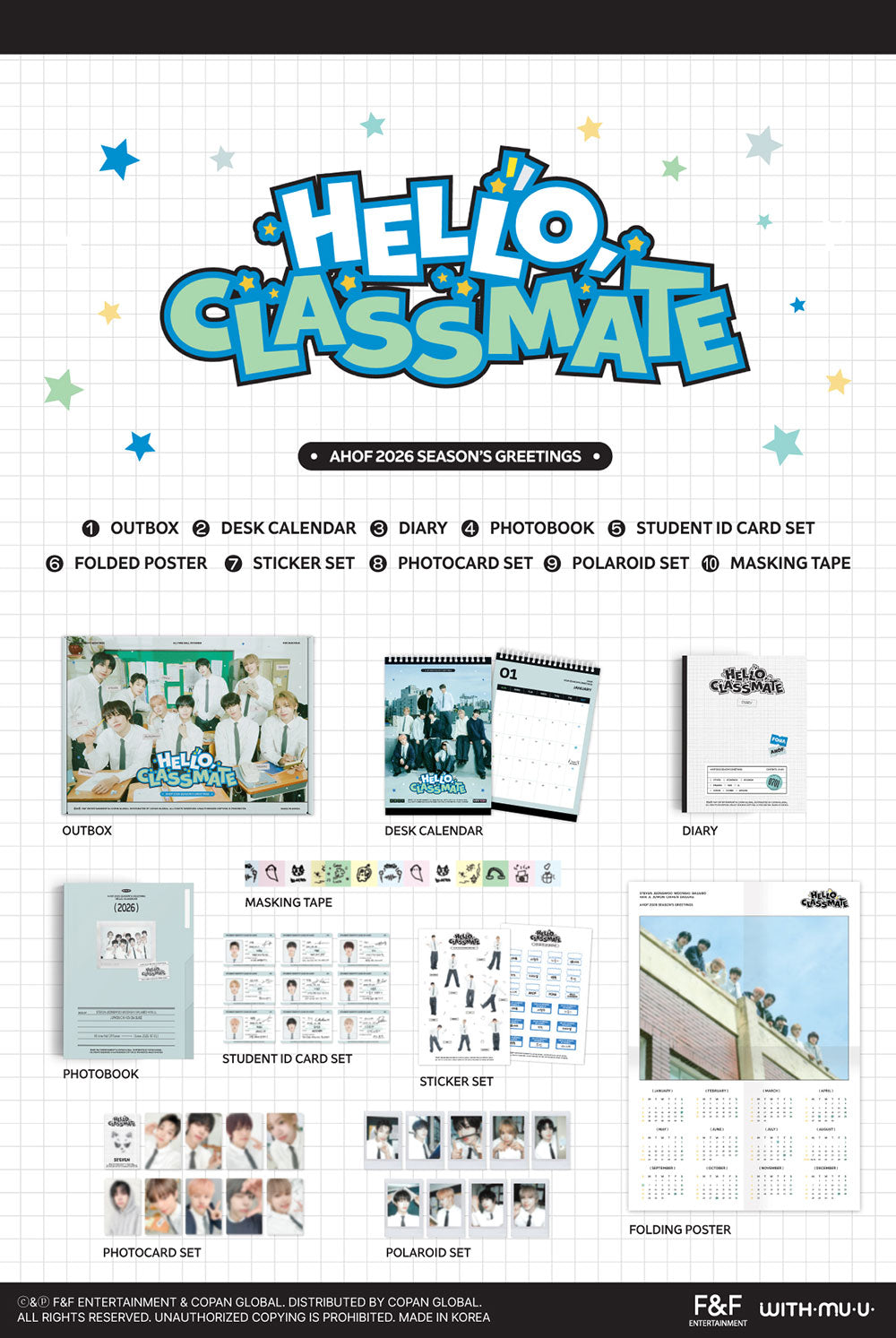 [PRE-ORDER] AHOF - 2026 SEASON'S GREETINGS [HELLO CLASSMATE ]