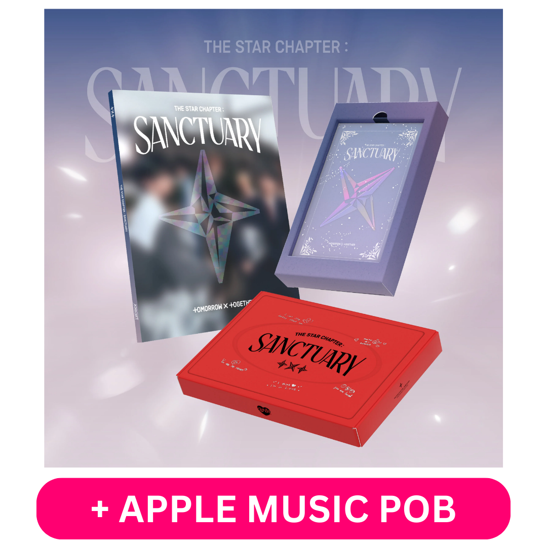 [PRE-ORDER] TOMORROW X TOGETHER (TXT) - THE STAR CHAPTER : SANCTUARY + APPLE MUSIC POB PHOTOCARD