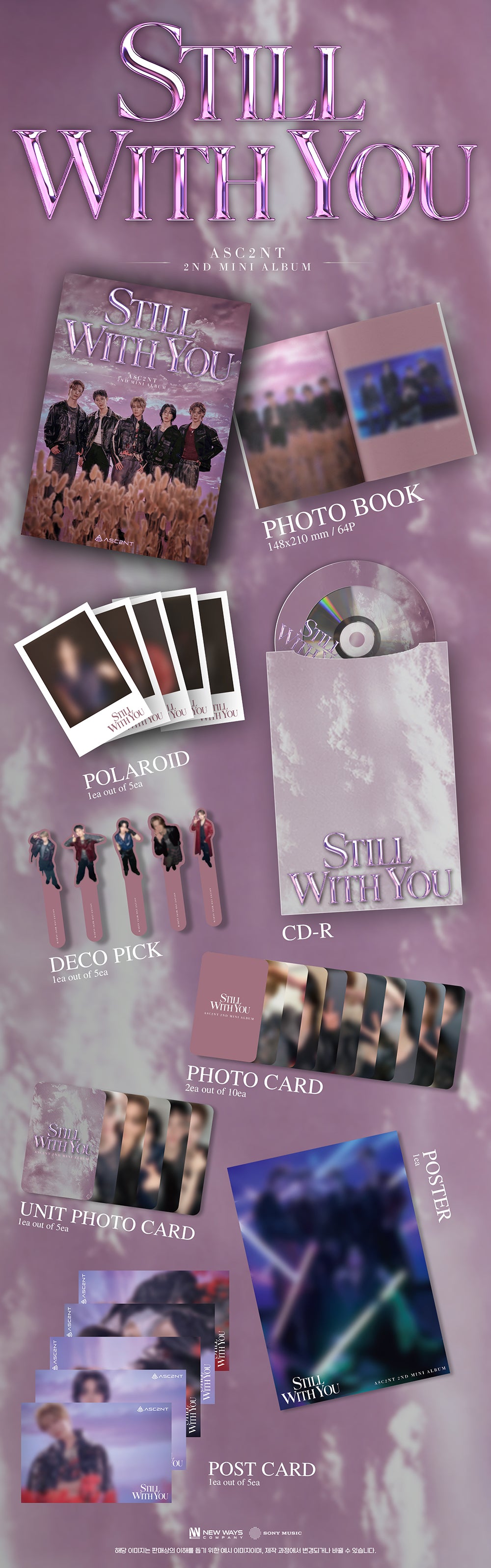 ASC2NT - STILL WITH YOU (2ND MINI ALBUM)