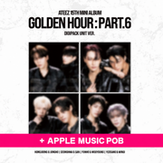 ATEEZ - 15TH MINI ALBUM [GOLDEN HOUR : PART.6] (DIGIPACK UNIT VER.) +APPLEMUSIC POB