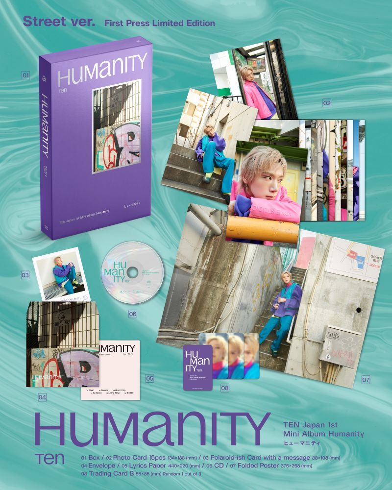 TEN (WAYV) - HUMANITY (1ST JAPANESE MINI ALBUM)