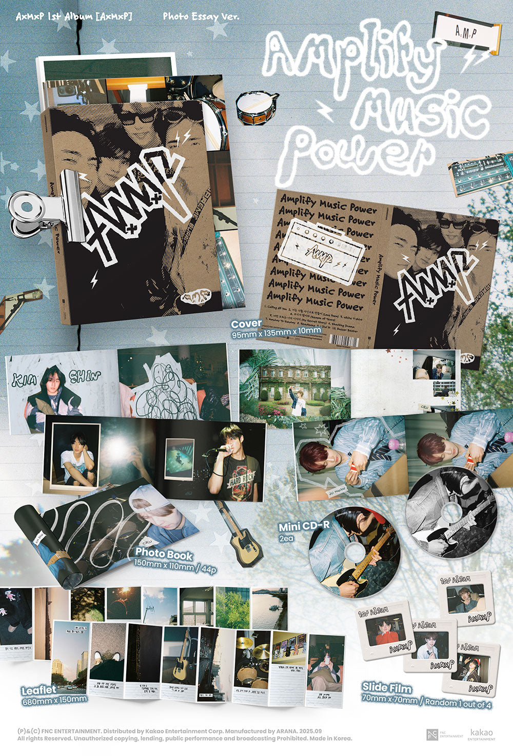 AXMXP - AXMXP (PHOTO ESSAY BY AXMXP VER.) [1ST ALBUM]