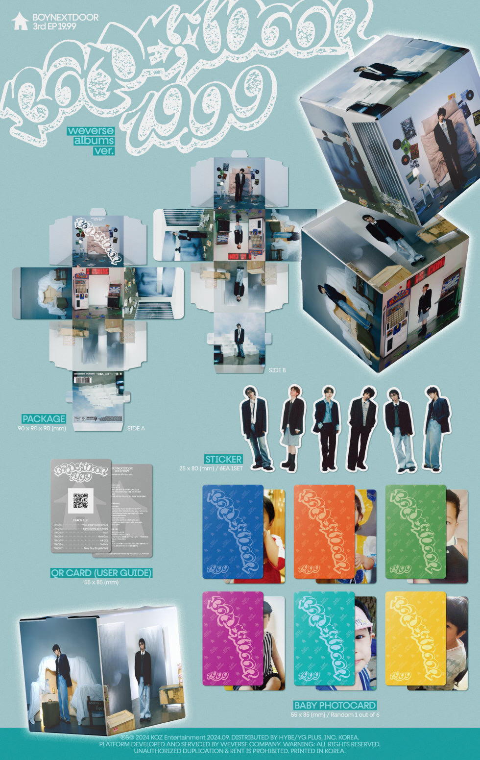 BOYNEXTDOOR - 3RD EP [19.99] (WEVERSE ALBUMS VER.) (B20-4909-111) - image 2 [b5ed51ecd6c0]