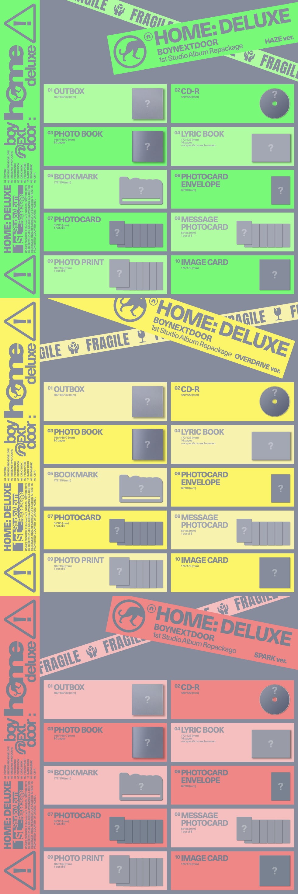 BOYNEXTDOOR - 1ST STUDIO ALBUM REPACKAGE [HOME: DELUXE] (B20-6928-108) - image 2 [fbe89a1d0321]