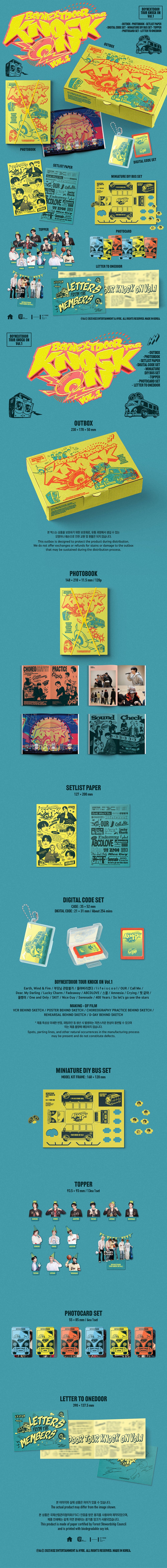 BOYNEXTDOOR - TOUR KNOCK ON VOL.1 – TOKKI-SHOP