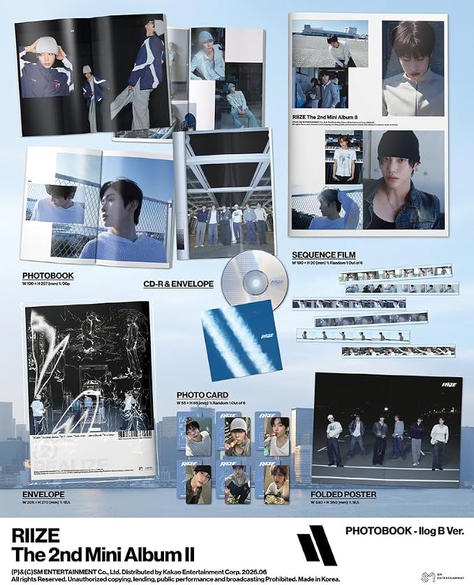 RIIZE - 2ND MINI ALBUM [II] (PHOTOBOOK VER.)