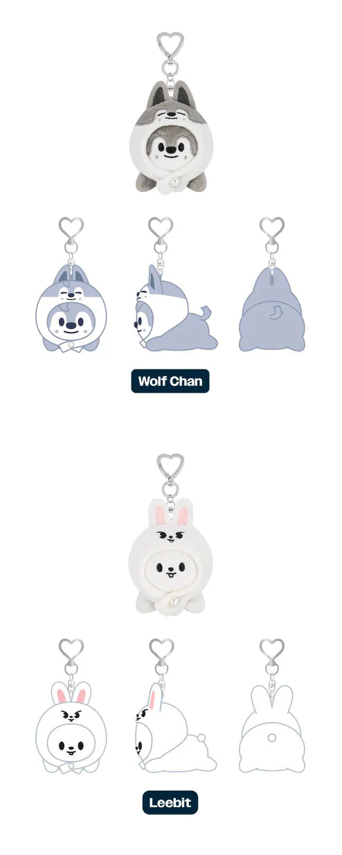 [PRE-ORDER] STRAY KIDS - [dominATE : celebrATE] MD SKZOO KEYRING LYING Ver.