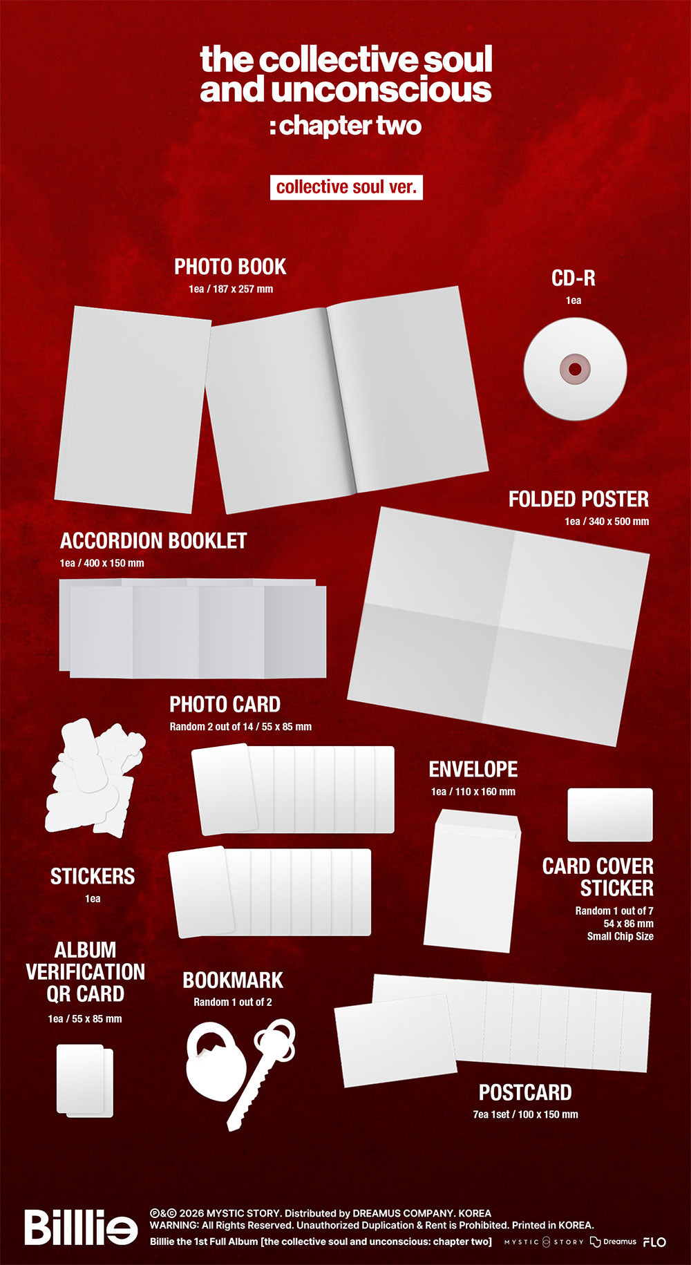 BILLLIE - 1ST ALBUM [THE COLLECTIVE SOUL AND UNCONSCIOUS: CHAPTER TWO]