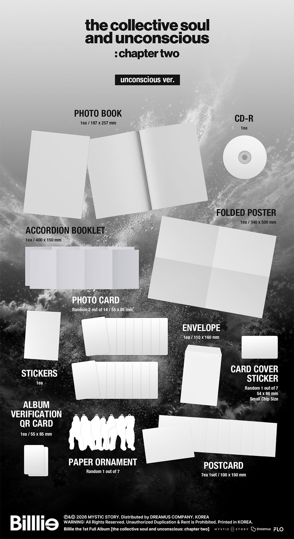 BILLLIE - 1ST ALBUM [THE COLLECTIVE SOUL AND UNCONSCIOUS: CHAPTER TWO]