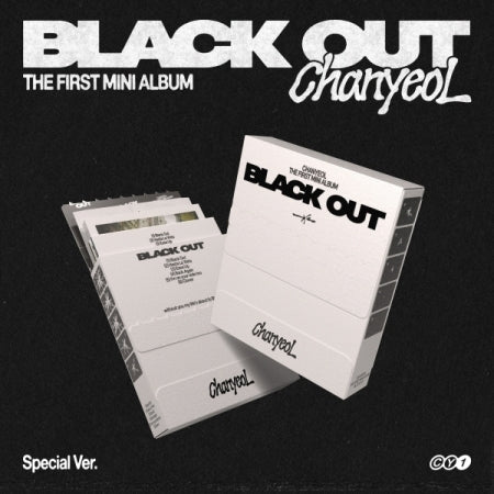 CHANYEOL - 1ST MINI ALBUM [BLACK OUT] (SPECIAL VER.) (C13-4829-103) - image 1 [41286d556199]