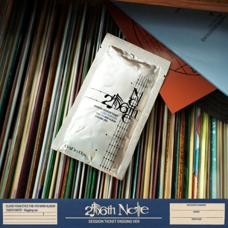 CLOSE YOUR EYES - THE 4TH MINI ALBUM [256TH NOTE] (DIGGING VER.) (C14-6930-102) - image 1 [4a3208704441]