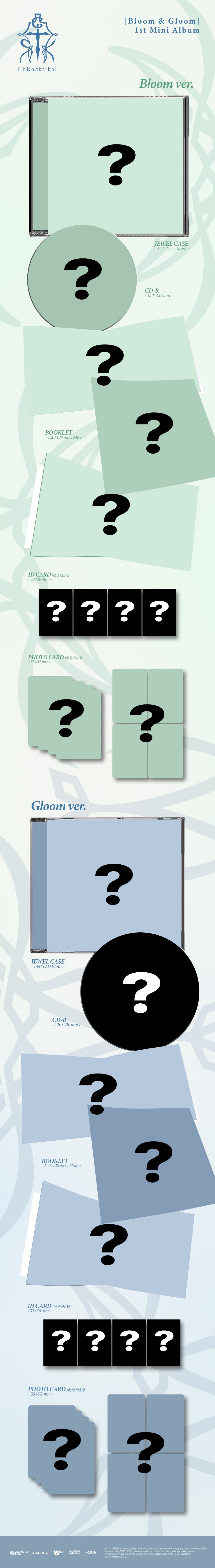 CHROCKTIKAL - 1ST MINI ALBUM [BLOOM & GLOOM] (C25-6903-101) - image 2 [7fea0db1a435]