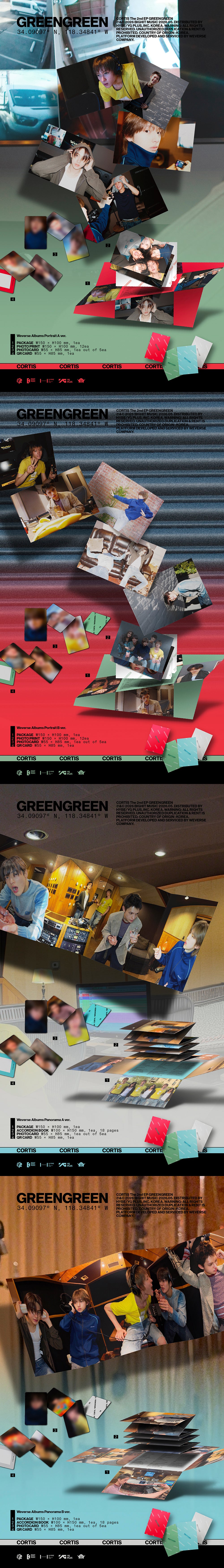 CORTIS - THE 2ND EP [GREENGREEN] (WEVERSE ALBUMS VER.)