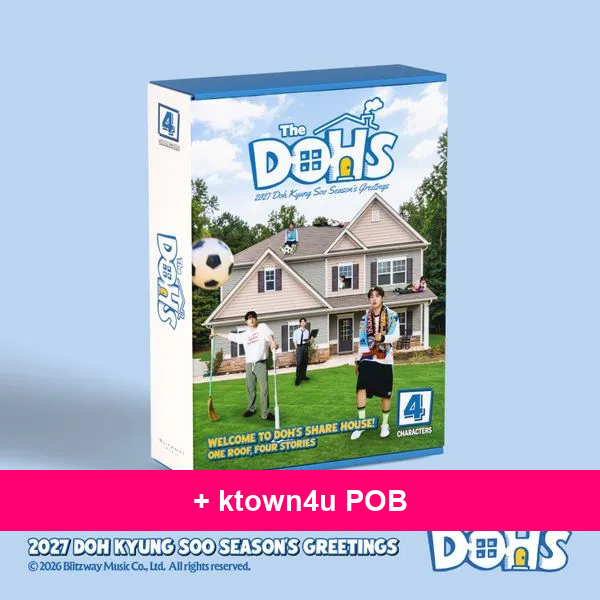 D.O - DOH KYUNG SOO 2027 Season’s Greetings [DOHS] + ktown4u POB (D1-6C09-201) - image 1 - POB cover