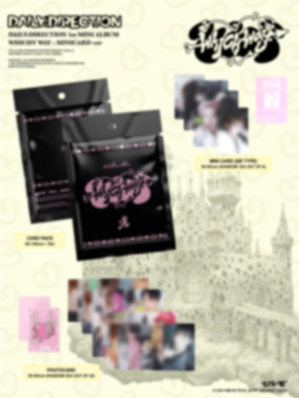 DAILY:DIRECTION - 1ST MINI ALBUM [WHICH WAY] MINICARD VER (D17-6A14-103) - image 2 [e018ecfa11c7]