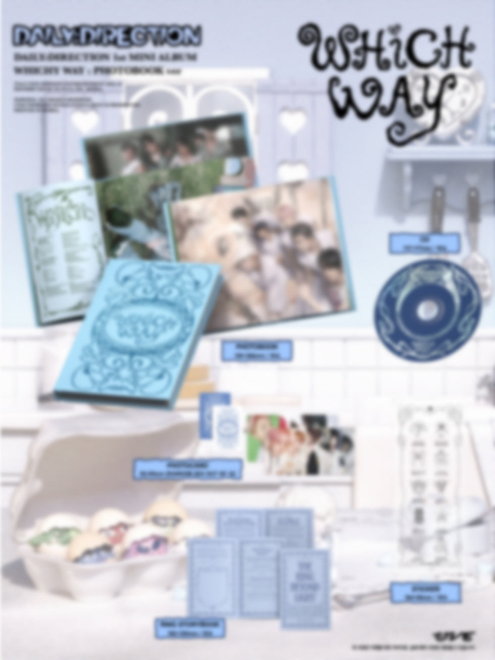 DAILY:DIRECTION - 1ST MINI ALBUM [WHICH WAY] (D17-6A14-104) - image 2 [1ee5d4853edb]