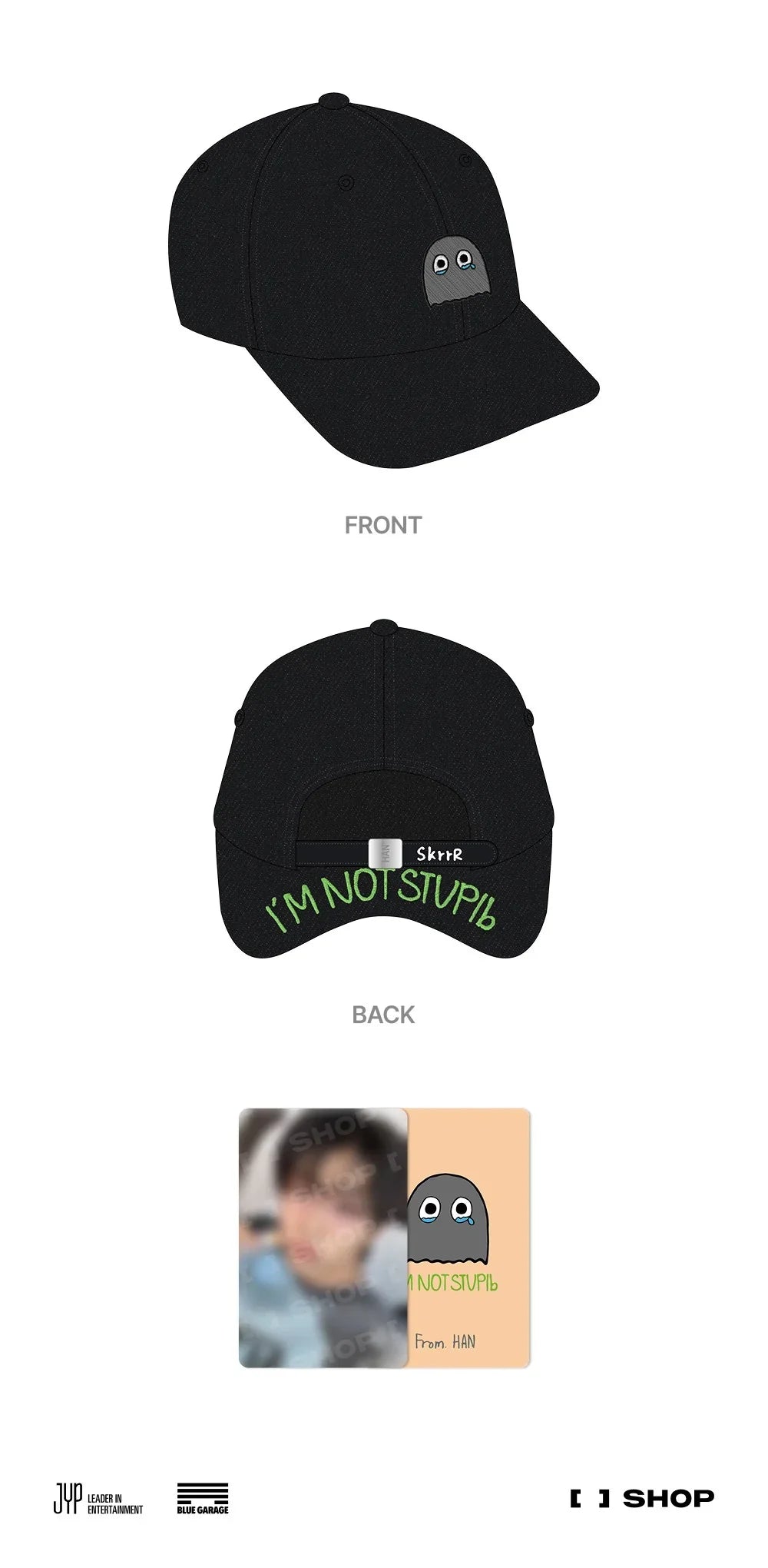 [PRE-ORDER] STRAY KIDS - [dominATE : celebrATE] MD BALL CAP by HAN