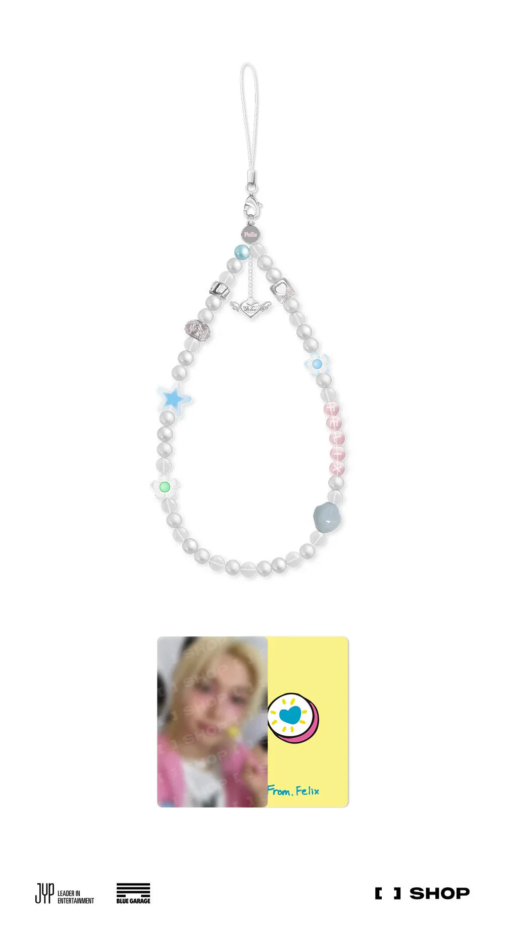 [PRE-ORDER] STRAY KIDS - [dominATE : celebrATE] MD BEADS STRAP by Felix