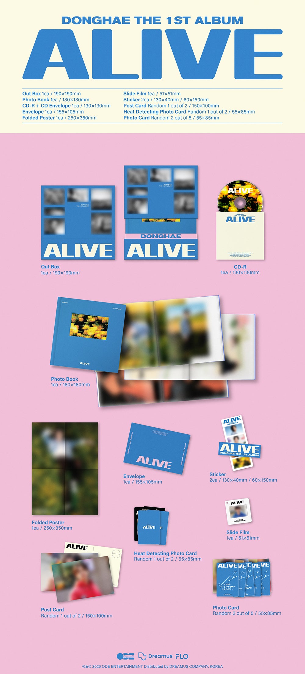 DONGHAE - 1ST ALBUM [ALIVE]
