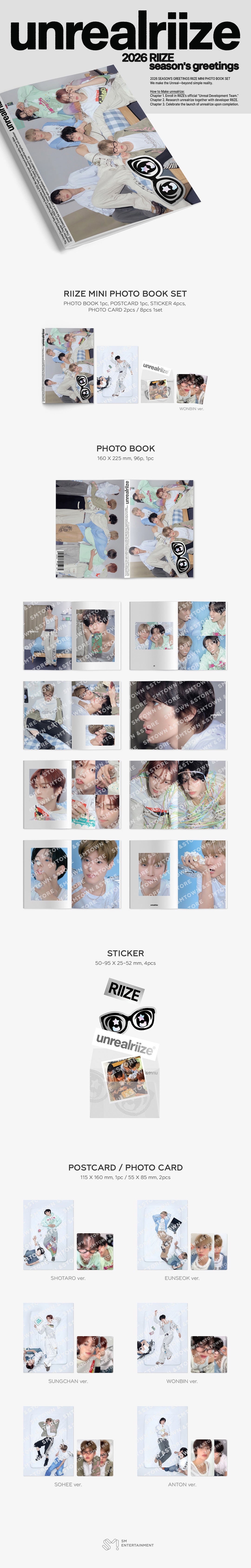 [PRE-ORDER] RIIZE - 2026 SEASON'S GREETINGS MD