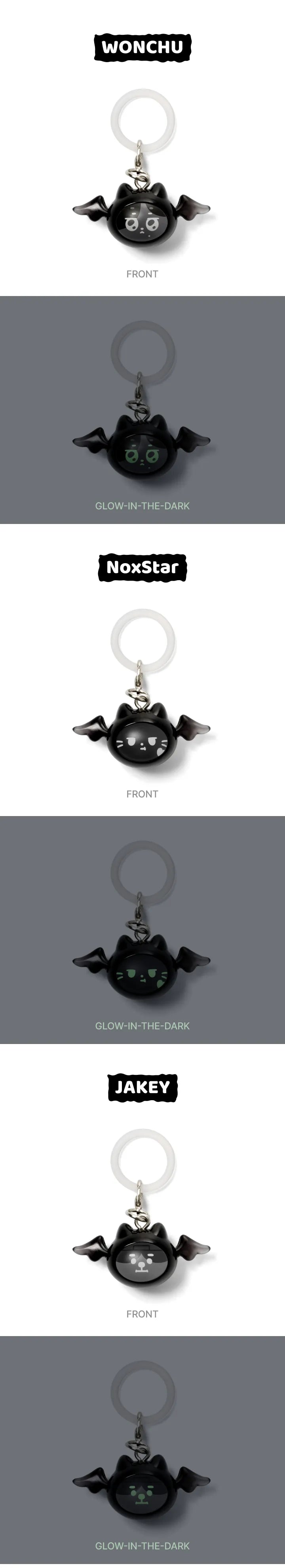 ENHYPEN - Lucky Draw [Mini Keyring] [SPOOKY ENCHIN MD] (E1-6A06-234) - image 4