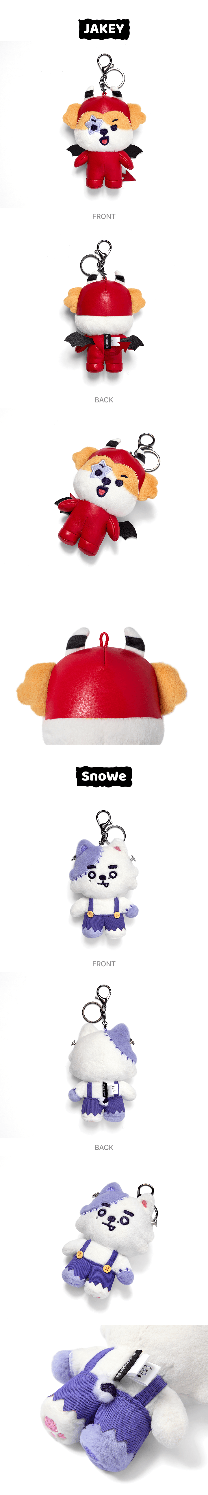 ENHYPEN - Plush Keyring [SPOOKY ENCHIN MD] (E1-6A06-267) - image 5