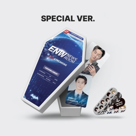 ENHYPEN - WORLD COUPON CARD COLLECTION (NEWS ROOM SPECIAL VER.) (E1-6A15-127) - image 1 [d9a6b3adf936]