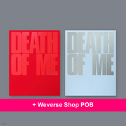 EVAN - 1st Mini Album [DEATH OF ME] + Weverse Shop POB (E11-6913-202) - image 1 - POB cover
