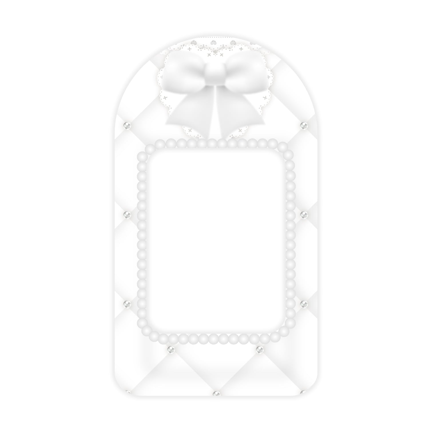 White Lace Photocard Holder