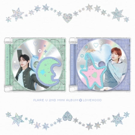FLARE U - 2ND MINI ALBUM [LOVEHOOD] (JEWEL CASE VER.) (F6-6A15-103) - image 1 [e83bf6b23c50]