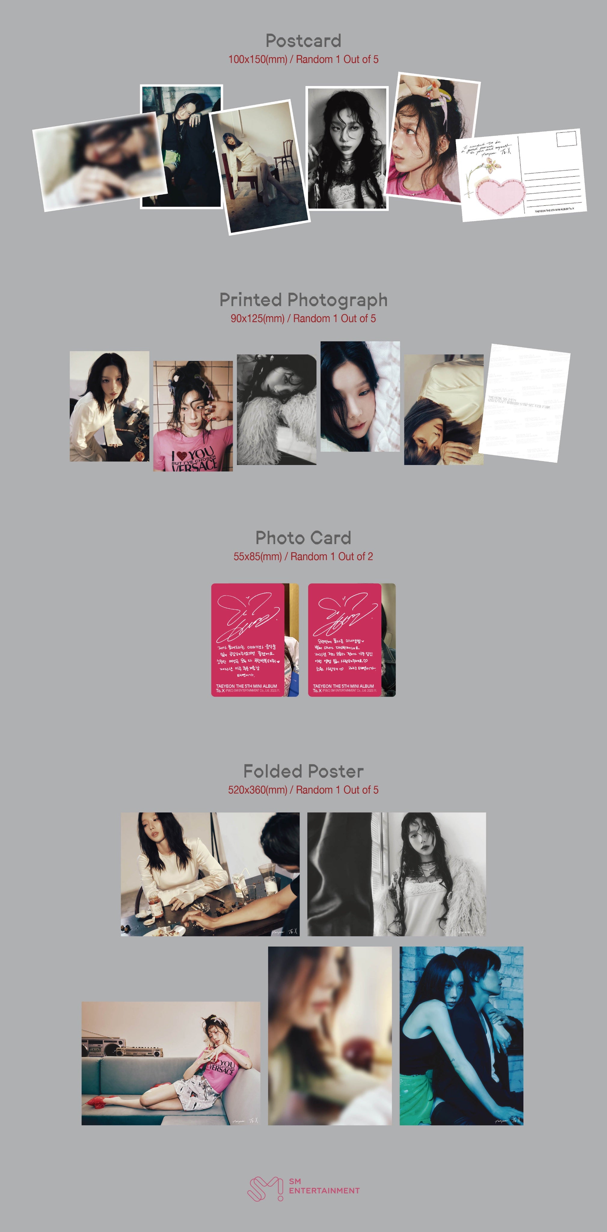 TAEYEON-TO. X (MYSELF VER./LIMITED VER.) [5TH MINI ALBUM]