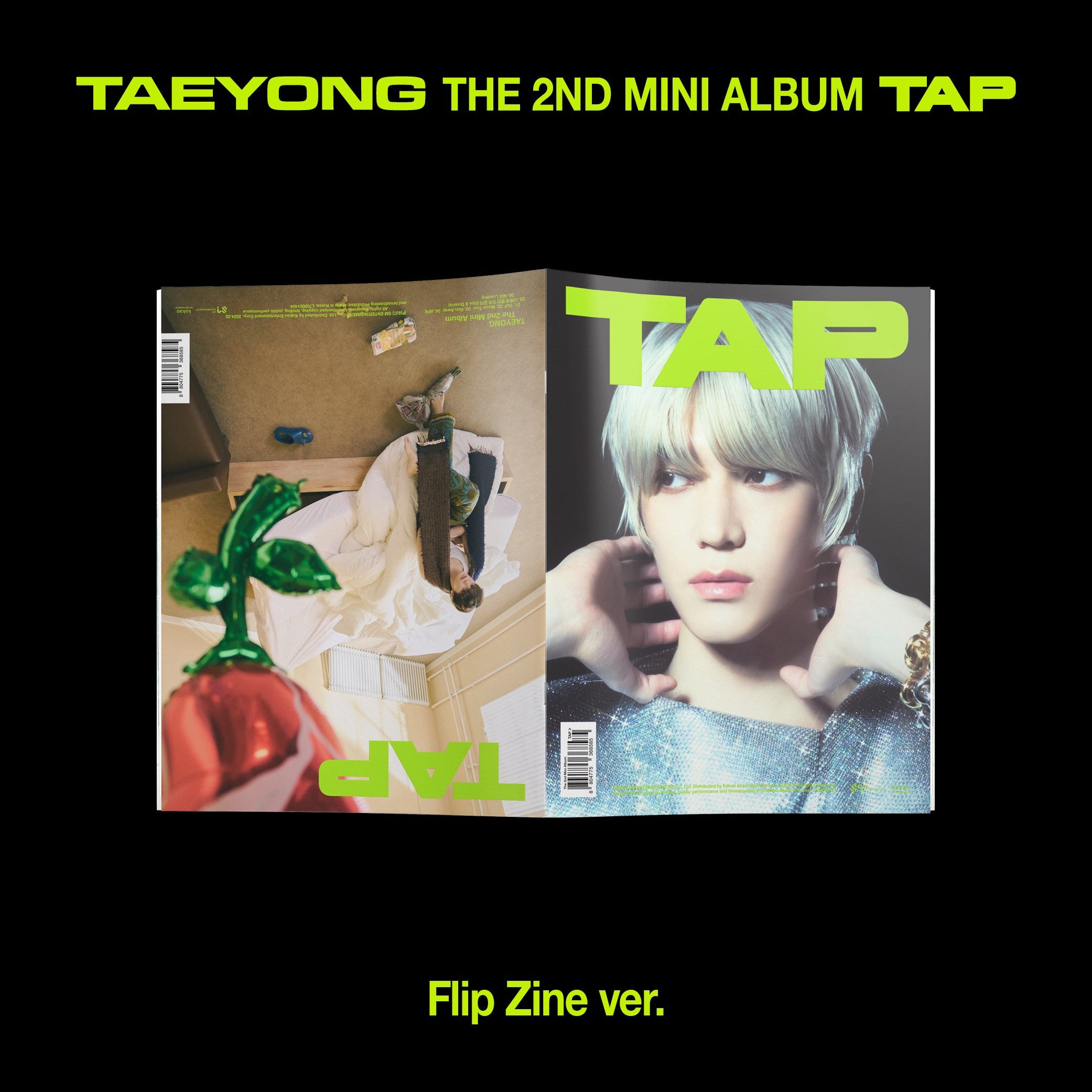 TAEYONG (NCT) - TAP (FLIP ZINE VER.) [2ND MINI ALBUM]