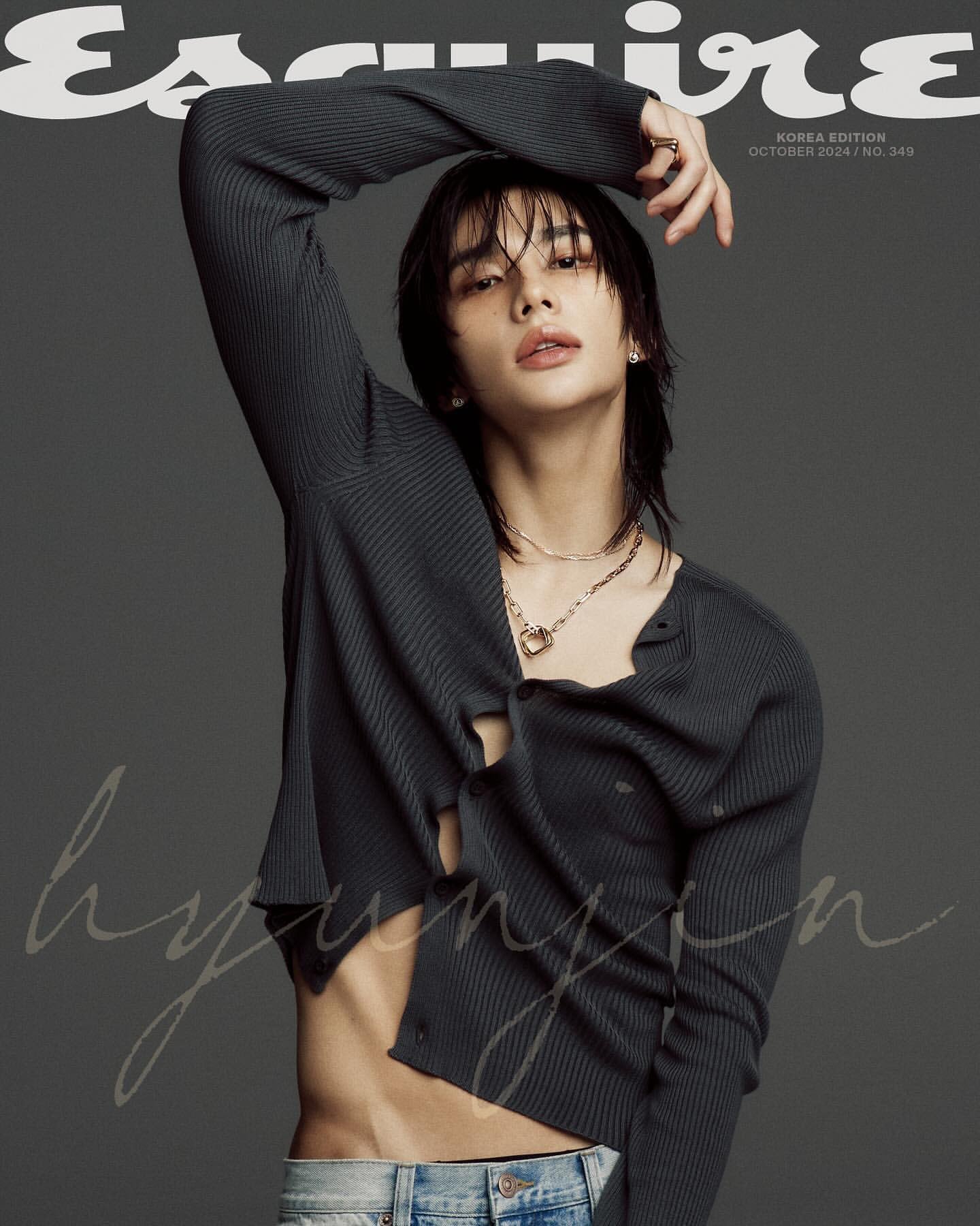 HYUNJIN (STRAY KIDS) - ESQUIRE Magazine 10.2024